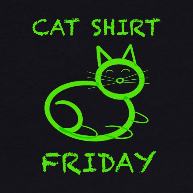 Cat shirt Friday by WelshDesigns